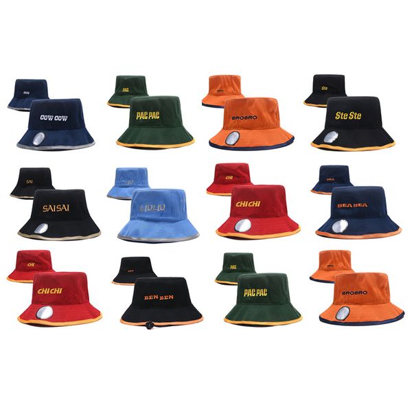 Diseñador al por mayor Gorra de fútbol Sombreros de cubo Equipo deportivo Gorra ajustable para hombres Mujer Primavera y verano Letras Casquettes bordados Sombrero de pescador