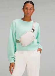 wholesale Designer Lulu partout ceinture de poitrine en polaire Sac yoga sport lululemens femme femme luxe lulul Bandoulière sac banane portable étanche à l'eau Taille YU554252