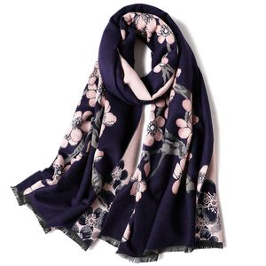 Groothandel-ontwerper luxe sjaal herfst winter nieuwe verdikte warme kasjmier high-end geschenken vrouwen sjaal dual klassiek alles
