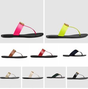 Vente en gros Designer Hommes Femmes Sandales avec pantoufle de fleurs correctes Sac à poussière Chaussures imprimé serpent Slide Summer Wide Flat Slipper