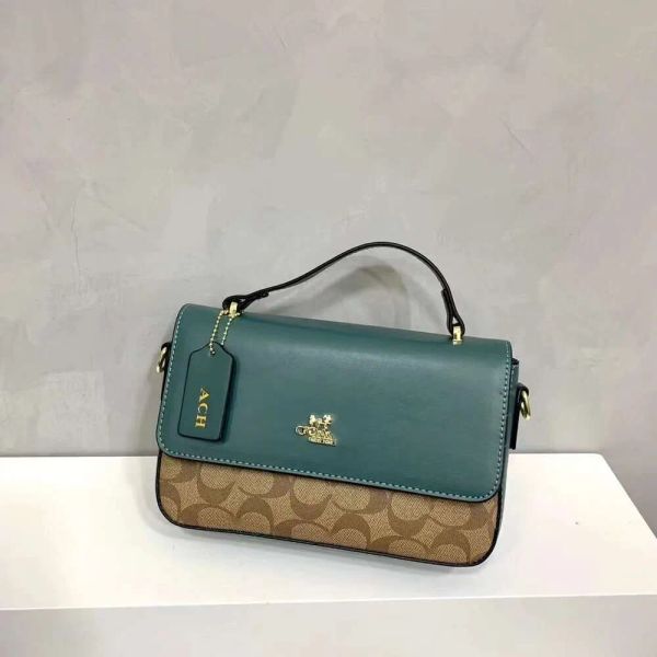 Venta al por mayor Diseñador Nuevos bolsos Nuevo bolso para mujer Mini bolso Clásico Flor vieja Color Contraste Un hombro Caja cruzada Pequeño cuadrado