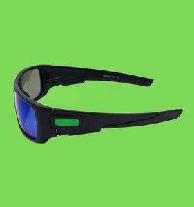 Vente en gros-Livraison gratuite Designer OO9239 Lunettes de soleil polarisées à vilebrequin Lunettes d'extérieur à la mode Poli noir / lentille de jade OK52276510