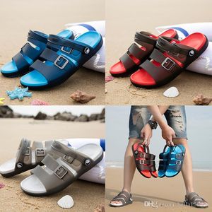 Groothandel designer sandalen casual jelly slippers antislip mannen zomer huaraches slippers flip flops palm slippers outdoor strand sandalen