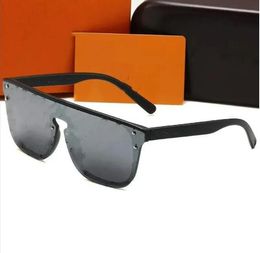 Groothandel Designer Zonnebril Originele Brillen UV 400 Outdoor Shades PC Frame Mode Klassieke Dame Spiegels voor Dames en Heren Bril Unisex 9 kleuren