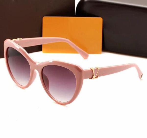 Lunettes de soleil de designer en gros Lunettes originales Shades Outdoor PC Frame Fashion Classic Lady Mirrors pour femmes et hommes Lunettes Unisexe 5 couleurs 1854