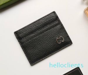 Gros concepteur femmes porte-cartes hommes titulaire de la carte de crédit Mini portefeuille fentes pour cartes de luxe
