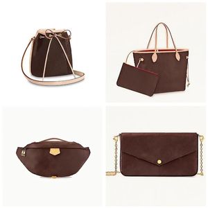 Groothandel Designer Dames handtas tote vrouw tas mode luxe portemonnee clutch portemonnee gratis verzending