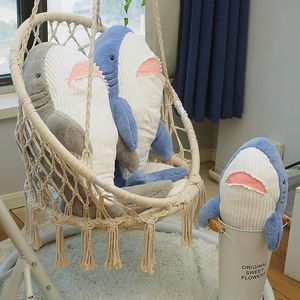 En gros différentes tailles de créatif grand requin narval en peluche dormir longue bande grand coussin poupée cadeaux pour enfants pour les filles