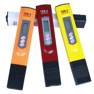 Groothandel Digitale TDS Meter Monitor TEMP PPM Tester Pen LCD Meter Stick Waterzuiverheid Monitoren Mini Filter Hydrocultuur Testers TDS-3 SN871