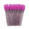Wholesale jetable Clear Clear Brushes Lashes Extension Applicateur Transparent Cils Brosses Brosses Mascara Wands Cosmétiques Maquillage Maquillage Outil