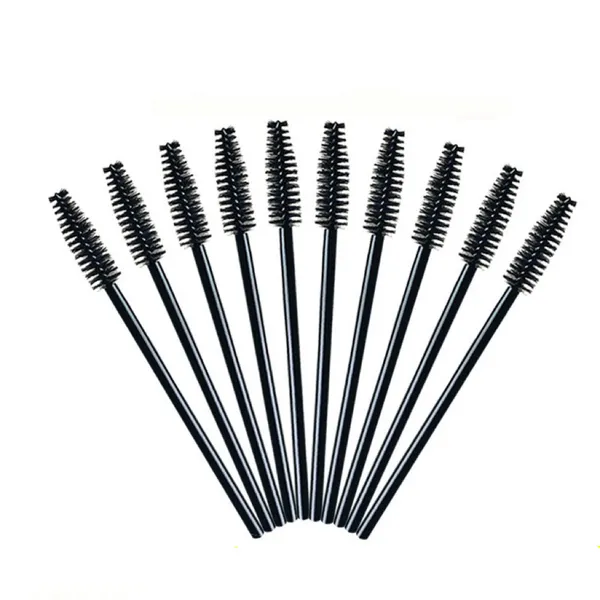 Pinceaux à cils jetables de différentes couleurs, brosse à sourcils de maquillage à la mode, outils cosmétiques, longueur 9.8cm, vente en gros