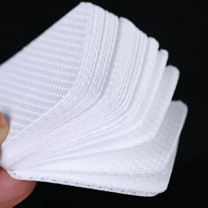Tampons démaquillants jetables en gros Nail False Eyelash Glue Cleaning Tissues 300pcs Pack