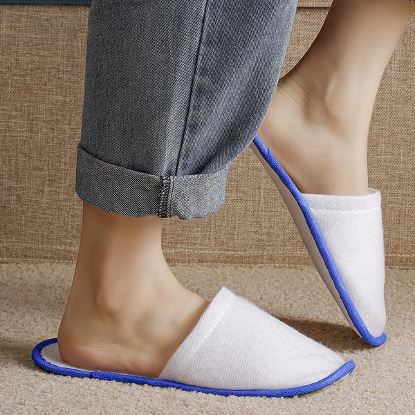 Zapatillas desechables al por mayor Slip Slipper Goods Hotel Goods Compañeros de hotel para hombre Mujer Mujer
