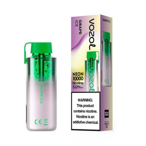 Vape jetable en gros Vozol Neon 10000 bouffées vaporisateur en cristal marque de vente chaude cigarette électronique