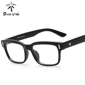 Wholesale- Dressuup 2016 Cadre de lunettes Vintage pour femme Hommes Classic Square Square Optical Lunettes Lunettes de lunettes Eyewear Oculos de Grau Gafas