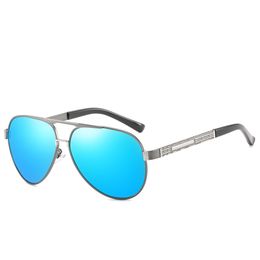 Groothandel-rijdende zonnebril heren gepolariseerde zaken gepolariseerde zonnebril Topkwaliteit glazen gratis verzending