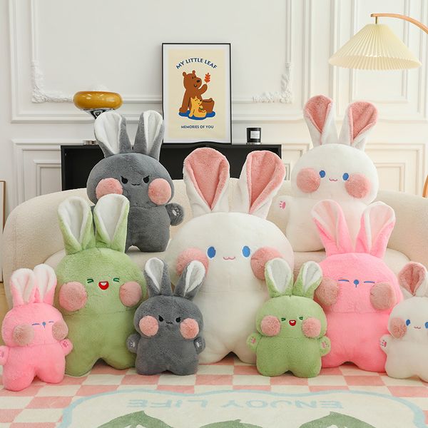 En gros dudu lapin mignon Internet en peluche jouet fille coeur poupée de coeur grand tissu dollow greffe de cadeaux fille