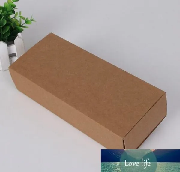 Venta al por mayor, caja de cartón de papel Kraft ecológica, calcetines, ropa interior, embalaje de regalo, caja de papel de almacenamiento, Color clásico mixto