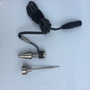 Kits de chauffage de bobine enail dab en gros 1 sur 6 dômes de bobine de titane avec bouchons de carburateur vapes greenlight enail pour l'huile ou la cire.