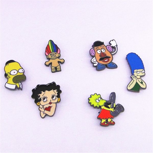 Venta al por mayor: Europa y los Estados Unidos, fabricante de joyas de comercio exterior, venta al por mayor, lindos personajes de dibujos animados, broche.