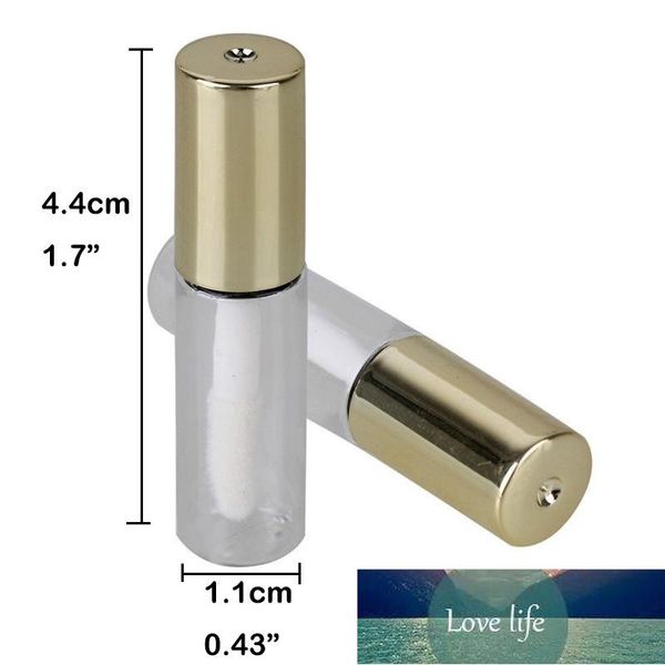 Magasin d'usine en gros Tube de brillant à lèvres transparent de 1,2 ml - Petite bouteille mignonne de récipient de baume à lèvres - Mini bouteilles d'emballage d'échantillon de bricolage rechargeables de voyage