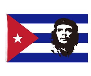 3x5 pies héroe de la revolución cubana EI CHE Ernesto Guevara bandera precio de fábrica al por mayor 90x150cm