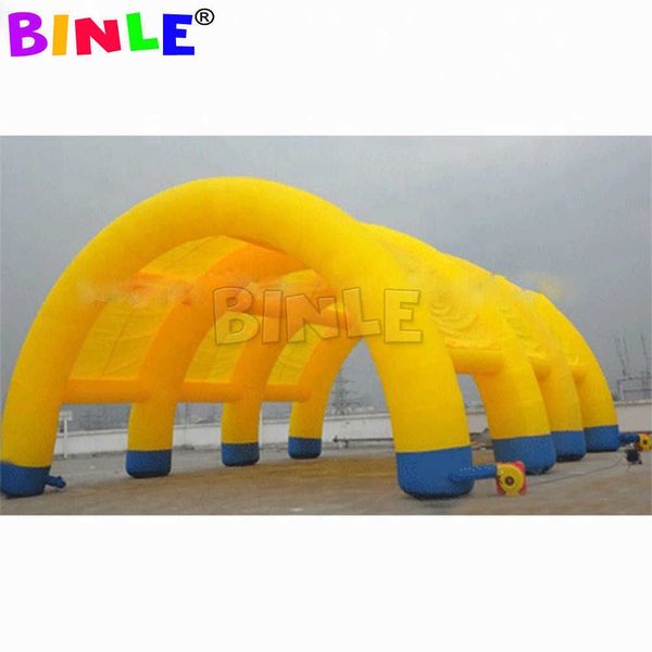 Prix d'usine en gros GRAND 15 x 10m Arc arc gonflable Tent d'événement Tunnel Tunnel Air Dome Structure pour promotion