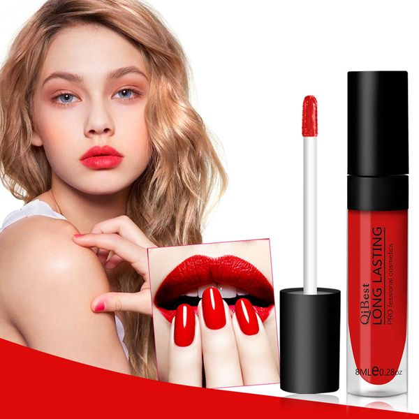 Rouge à lèvres liquide résistant à l'eau et durable, couleur variée et colorée, pour taquiner vos lèvres charmantes, vente en gros, livraison gratuite