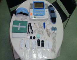 Groothandel Gezinsgezondheidsapparatuur Elektrische spierstimulator Tens Machine met laser, Verwarming, E-Cup EA-F29