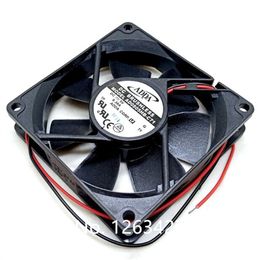 Ventilateur en gros: ADDA 8020 5V AD0805HB-C71 0.38A ordinateur industriel à deux fils refroidissant 8CM ventilateur à volume élevé