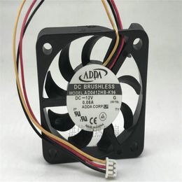 Groothandel ventilator: ADDA AD0412HB-K96 4006 DC12V 0.08A driedraads stille ultradunne computerventilator 4CM