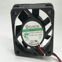 Ventilateur de refroidissement en gros: MF40102VX-Q00U-A9D SUNON 4010 24V 1.44W, convertisseur de fréquence à deux lignes à haut volume