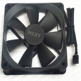 Ventilateur en gros : NZXT 12025 12V 0.32A RF-AP120-FP 12CM Contrôle de vitesse hydraulique 4 fils et contrôle de température silencieux