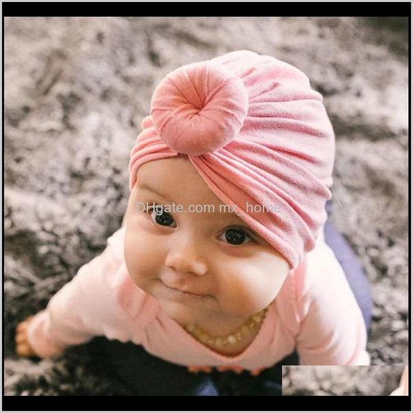 Venta al por mayor moda bebé turbante diademas bola suave Bohemia niños niños sombreros Cerwy Cyjf9