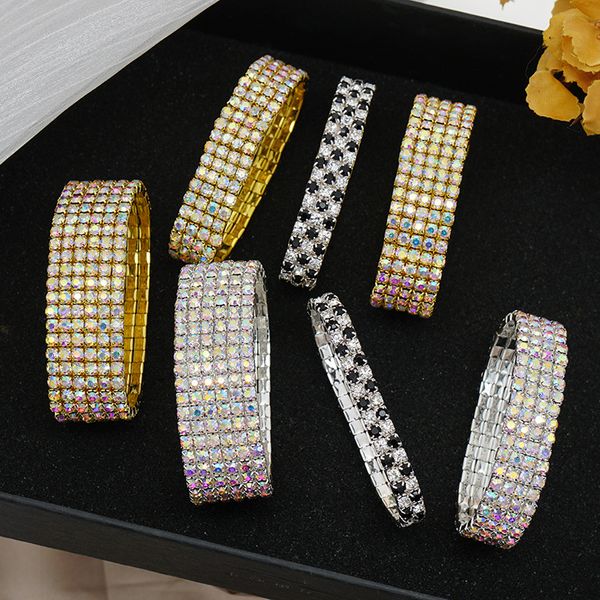 Gros Mode Couleur Bracelet Simple Strass Brace Dentelle Bracelet Style Coréen Doux Bracelet Ornement Usine Approvisionnement Direct