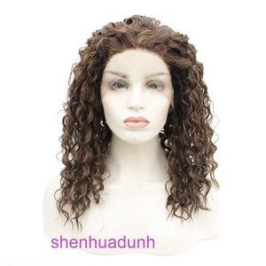 Wigs de mode de gros Cheveux pour femmes Wig Wig Femmes Long Curly Lace Explosion Head Band Small