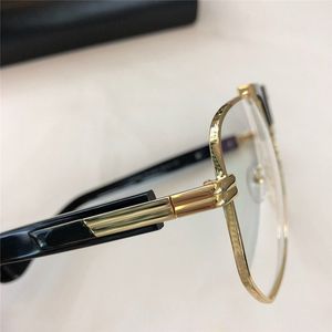 Groothandel-modieuze populaire optische bril Klassieke vierkante frame Topkwaliteit Simple en Generou90 Bescherming Eyewear met doos