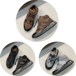 Ferraga – chaussures habillées à lacets, baskets décontractées, gris, vert, marron, noir, taille 39-45, vente en gros