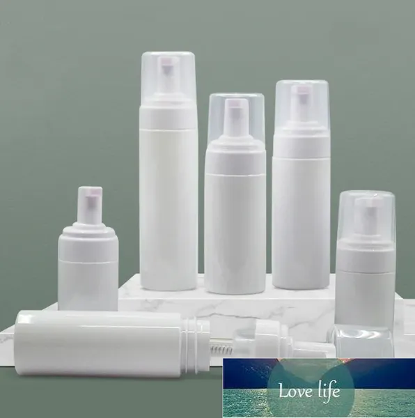 Vente en gros de bouteilles de mousse Bouteilles de mousse en plastique blanches vides Lavage à la main Savon Mousse Distributeur de crème Bouteille bouillonnante 100 ml 120 ml 150 ml sans BPA