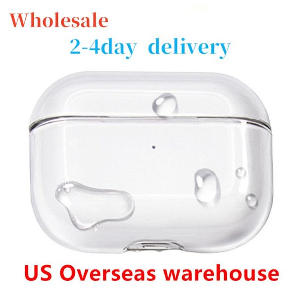 Vente en gros pour AirPods Pro 2 Pods Air 3 Écouteurs max Airpod Bluetooth Accessoires Silicone Silicone Couvre de protection mignonne Boîte de charge sans fil