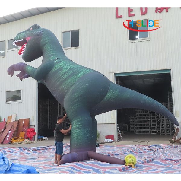Activités en vente en gros Air Air Ship Outdoor 20 pieds 6m 6m Modèle de dinosaure gonflable Décoration Big Animal Balloon à vendre 001