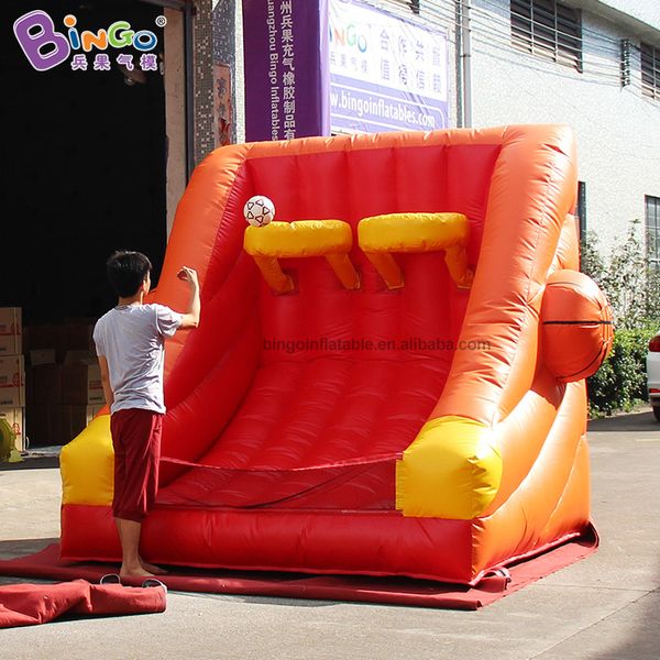 wholesale Free Express 3x2x2.5mH (10x6.5x8.2ft) Publicité Jeu de tir de basket-ball gonflable Blow Up Jeux de sport Jouet pour enfants adultes pour la décoration extérieure Jouets Sports