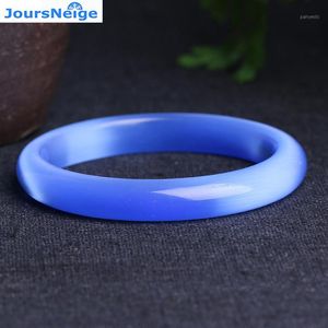 Banglier Vente en gros véritable bleu clair naturel de chat naturel chat pierre bracelets chanceux pour femmes cadeau bracelet cristal frais bijoux Joursneige1