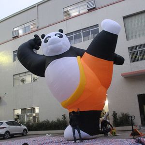wholesale Bande dessinée gonflable extérieure géante de ballon de panda de Kung Fu de 13,2 / 20 pieds pour la publicité 001