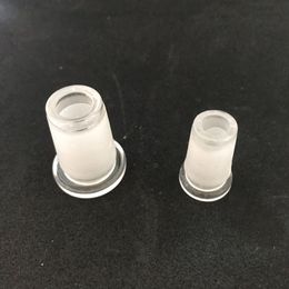 Rookaccessoires 18 mm mannelijk naar 14 vrouwelijk en 10 mm vrouwelijk - 14 mm mannelijk op 18,8 mm grondstuk Verloopstuk Connector Glas Adapter voor Water Bong Quartz Banger Glass Bowl