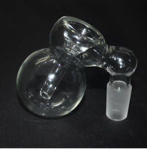 Accessoires de bongs en verre en gros 14mm / 18mm Bol en verre multifonction Ash Catcher