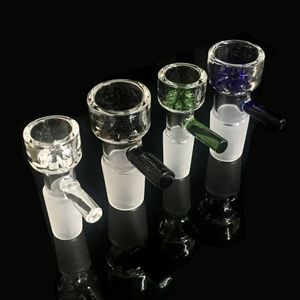 Groothandel Glazen Kommen Met Blauw Groen Zwart Helder Sneeuwvlok Filter Kom Voor Glazen Bongs 10Mm 14Mm 18Mm fit Olie Rigs Glazen Bongs