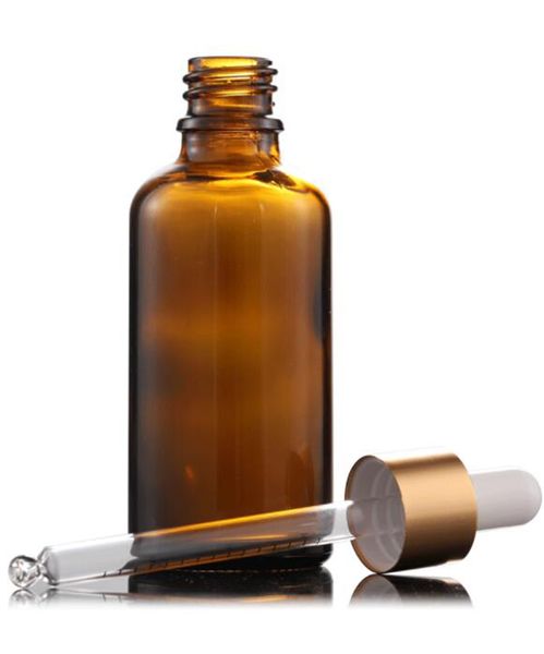 Botellas al por mayor de gotero de vidrio con ojero de aromaterapia vacío Aceites esenciales de aromaterapia Botella 5 ml-100ml en promoción ahora!