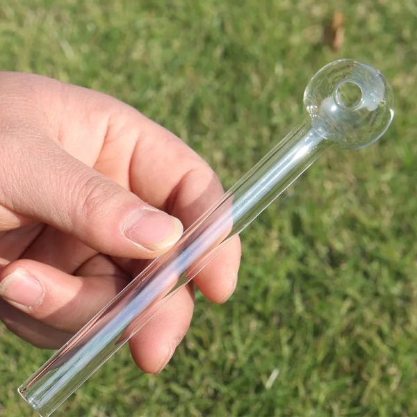 Tuyau en verre en gros 4 pouces 6 pouces, grand tuyau de brûleur à mazout, Tube en verre, tuyaux d'huile et d'eau, tubes transparents épais ZZ