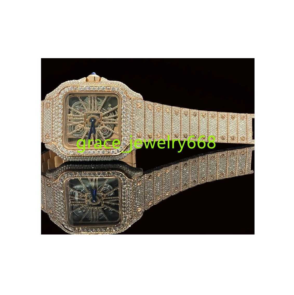 Wholesale Good Quality Diamond Watch Fashion Women Hip Hop Iced Out Full Crystal Diamonds Watches from India